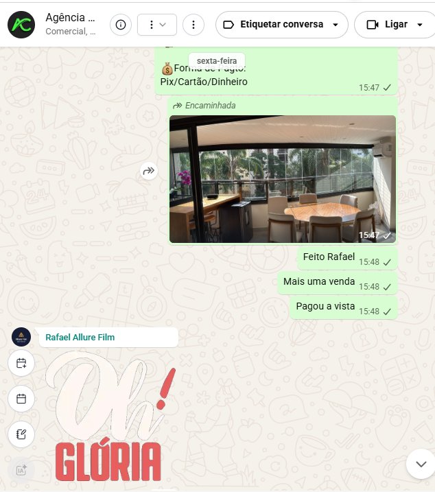Feedback WhatsApp — cliente Croce